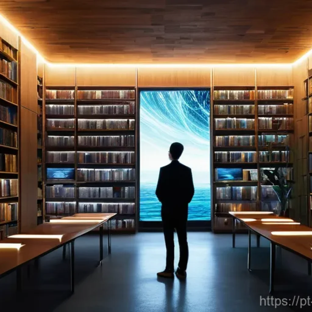 지식 관리의 개념과 발전 방향 - **Prompt 1: From Data Deluge to Personal Sanctuary**
    "A vibrant, high-definition digital paintin...